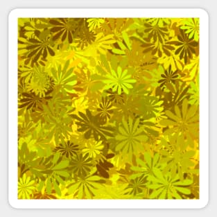 Yellow Daisies Sticker